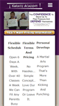 Mobile Screenshot of mykarateacademy.com